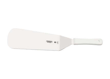 Espátula para Frituras Tramontina Profissional Master con Lámina en Acero Inoxidable y Mango de Polipropileno Blanco 9x3"