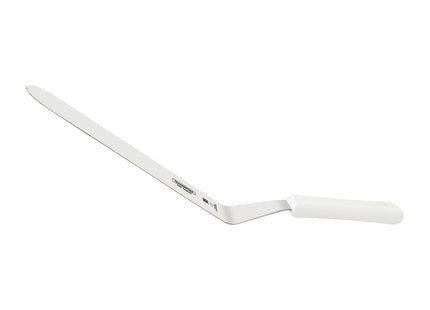 Espátula para Repostería Tramontina Profissional Master con Lámina en Acero Inoxidable y Mango de Polipropileno Blanco 12"