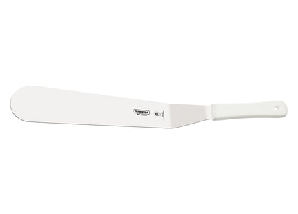 Espátula para Repostería Tramontina Profissional Master con Lámina en Acero Inoxidable y Mango de Polipropileno Blanco 12"