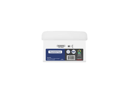 Raspador Tramontina Profissional Master con Lámina en Acero Inoxidable y Mango de Polipropileno Blanco