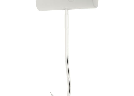 Gancho Central Tramontina Profissional Master en Acero Inoxidable con Mango de Polipropileno Blanco