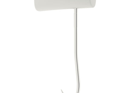 Gancho Izquierdo Tramontina Profissional Master en Acero Inoxidable con Mango de Polipropileno Blanco
