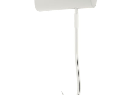 Gancho Izquierdo Tramontina Profissional Master en Acero Inoxidable con Mango de Polipropileno Blanco