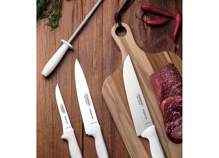 Juego de Cuchillos para Asado Tramontina de Acero Inoxidable con Mango de Polipropileno 4 Piezas