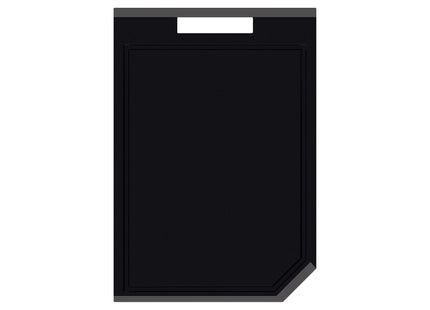 Tabla de Corte Tramontina Churrasco Black en Polipropileno Negro