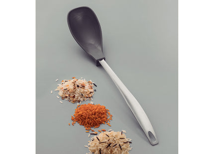 Cuchara para Servir Tramontina Movin en Nylon con Mango de Acero Inoxidable Gris
