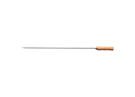 Pincho para Asado Tramontina con Lámina de Acero Inoxidable y Mango de Madera 65 cm