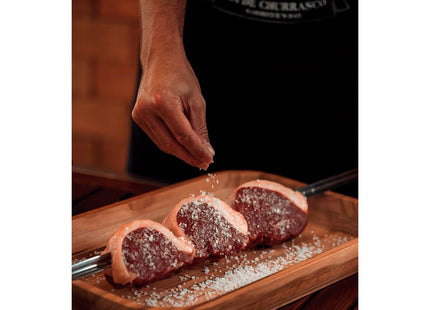 Pincho para Asado Tramontina con Lámina de Acero Inoxidable y Mango de Madera 65 cm