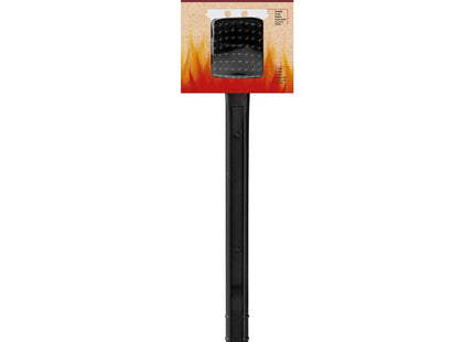 Cepillo Tramontina Churrasco con Cerdas de Acero Inoxidable y Mango de Polipropileno Negro 44 cm
