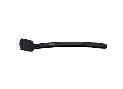 Cepillo Tramontina Churrasco con Cerdas de Acero Inoxidable y Mango de Polipropileno Negro 44 cm
