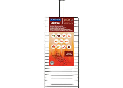 Parrilla Tramontina Churrasco en Acero Inoxidable 72x23 cm
