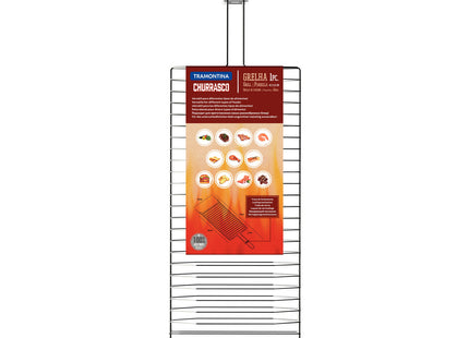 Parrilla Tramontina Churrasco en Acero Inoxidable 72x23 cm