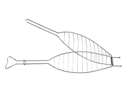 Parrilla Tramontina Churrasco de acero inoxidable de 66x16 cm