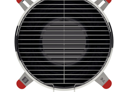 Grill a Carbón Tramontina TCP 400 de Acero Inoxidable con Bandeja para Carbón de Acero Esmaltado