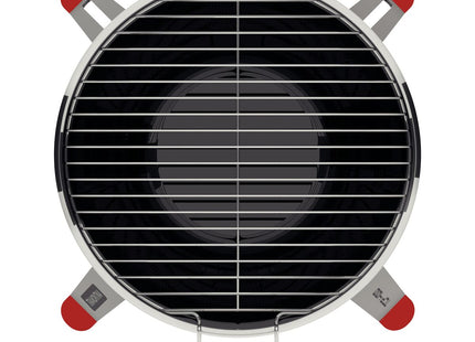 Grill a Carbón Tramontina TCP 400 de Acero Inoxidable con Bandeja para Carbón de Acero Esmaltado