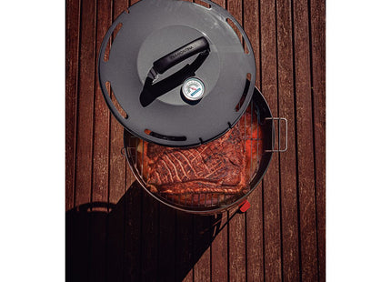 Tapa para Grill a Carbón TCP-400 Tramontina en Acero Carbono Esmaltado