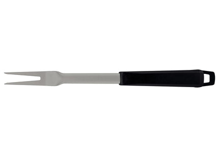 Tenedor Trinchante Tramontina Churrasco Black con Lámina en Acero Inoxidable y Mango de Polipropileno Negro