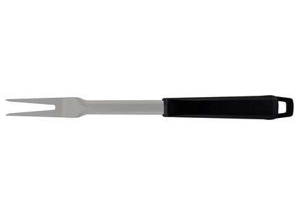Tenedor Trinchante Tramontina Churrasco Black con Lámina en Acero Inoxidable y Mango de Polipropileno Negro