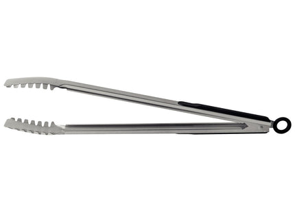 Pinza para Carne Tramontina Churrasco Black con Lámina en Acero Inoxidable y Protección Revestida de Goma Negra