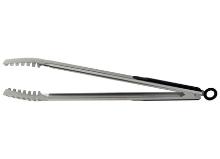 Pinza para Carne Tramontina Churrasco Black con Lámina en Acero Inoxidable y Protección Revestida de Goma Negra