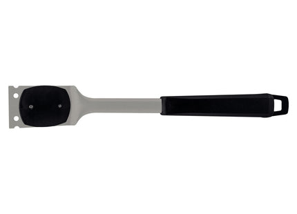 Cepillo para Limpiar Tramontina Churrasco Black en Acero Inoxidable y Mango de Polipropileno Negro con Raspador