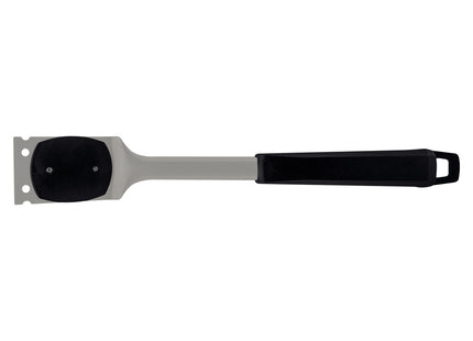 Cepillo para Limpiar Tramontina Churrasco Black en Acero Inoxidable y Mango de Polipropileno Negro con Raspador