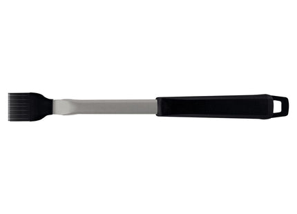 Pincel Tramontina Churrasco Black con Cerdas en Silicona Estructura en Acero Inoxidable y Mango de Polipropileno Negro