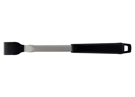 Pincel Tramontina Churrasco Black con Cerdas en Silicona Estructura en Acero Inoxidable y Mango de Polipropileno Negro