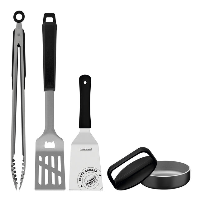 Juego de Utensilios Tramontina Churrasco Black...