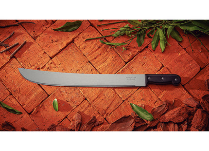 Machete Tramontina con Lámina en Acero al Carbono y Mango de Polipropileno Negro 14"
