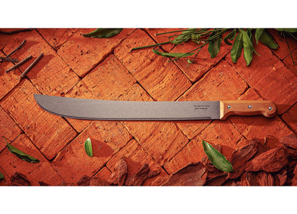 Machete Tramontina con Lámina en Acero al Carbono y Mango de Madera 12"