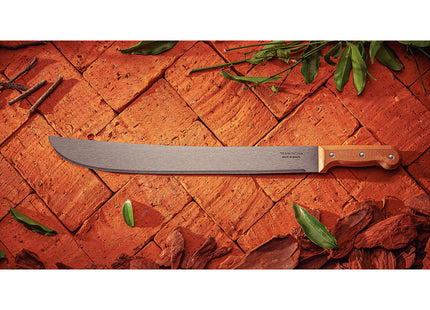 Machete Tramontina con Lámina en Acero al Carbono y Mango de Madera 14"