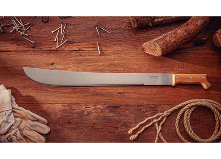 Machete Tramontina con Lámina en Acero al Carbono y Mango de Madera 28"