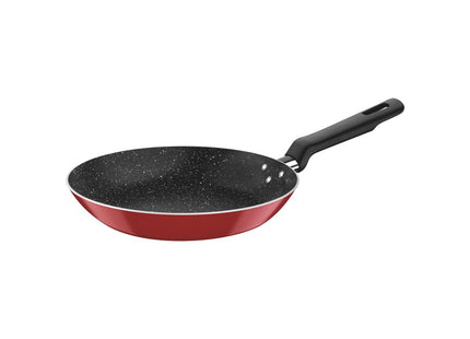 Sartén Tramontina Roch en Aluminio con Revestimiento Interno Antiadherente Starflon Max y Externo Siliconado Rojo 20 cm 0.8 L