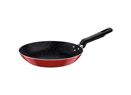 Sartén Tramontina Roch en Aluminio con Revestimiento Interno Antiadherente Starflon Max y Externo Siliconado Rojo 20 cm 0.8 L