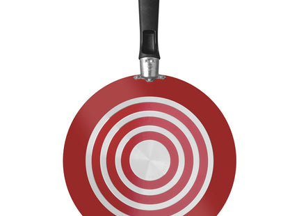 Sartén Tramontina Roch en Aluminio con Revestimiento Interno Antiadherente Starflon Max y Externo Siliconado Rojo 24 cm 1.2 L