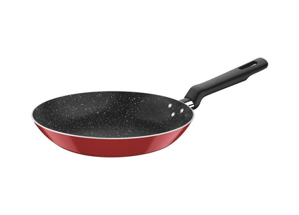 Sartén Tramontina Roch en Aluminio con Revestimiento Interno Antiadherente Starflon Max y Externo Siliconado Rojo 24 cm 1.2 L