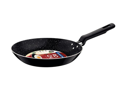 Sartén Tramontina en aluminio con revestimiento interno con antiadherente Starflon Max y externo siliconado negro de 26 cm 1.8 L