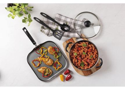 Batería de Cocina Tramontina Primaware 18 Piezas Rojo