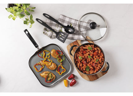 Batería de Cocina Tramontina Primaware 18 Piezas Rojo