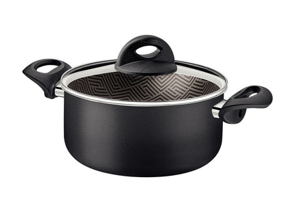 Juego de Cocina Tramontina en Aluminio con Revestimiento Interno y Externo en Antiadherente Starflon Max Negro 16 Piezas