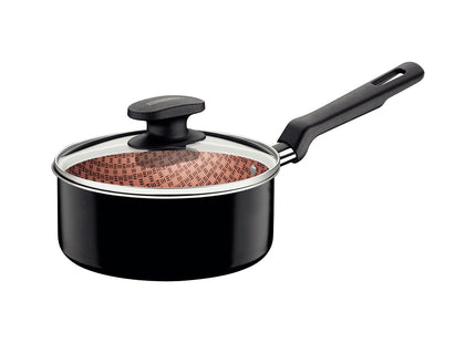 Batería de Cocina Tramontina Loreto en Aluminio con Revestimiento Interno y Externo con Antiadherente Starflon Max Negro 9 Piezas