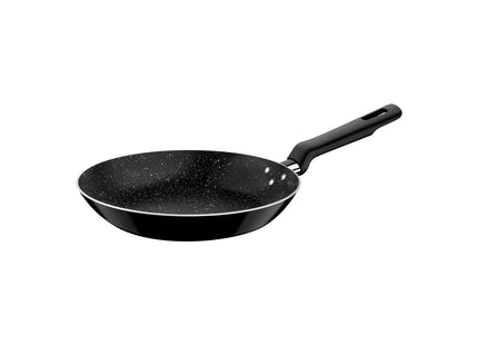 Juego de Sartenes Tramontina Pietra en Aluminio con Revestimiento Interno Starflon Max y Externo Siliconado Negro 3 Piezas