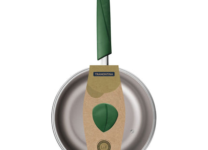 Olla Tramontina LYF en Aluminio con Revestimiento Interno y Externo en Antiadherente Starflon Max Verde Naturaleza 18 cm 2.1 L