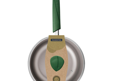 Olla Tramontina LYF en Aluminio con Revestimiento Interno y Externo en Antiadherente Starflon Max Verde Naturaleza 18 cm 2.1 L
