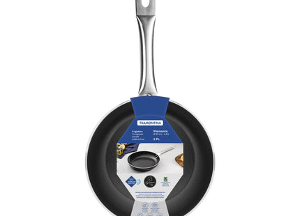 Sartén Tramontina Piemonte en Aluminio con Revestimiento Interno y Externo en Antiadherente Starflon Excellent Negro 25 cm 1.8 L