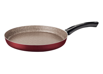 Panquequera Tramontina Paris en Aluminio con Revestimiento Interno y Externo con Antiadherente Starflon Max Rojo de 28 cm 1.8 L
