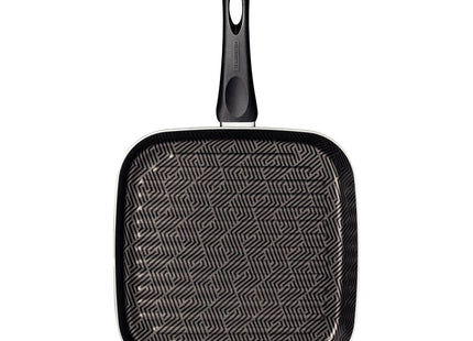 Bifera Tramontina Paris en Aluminio con Revestimiento Interno con Antiadherente Starflon Max y Externo de Silicona Negro 28 cm 2.3 L