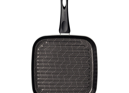 Bifera Tramontina Paris en Aluminio con Revestimiento Interno con Antiadherente Starflon Max y Externo de Silicona Negro 28 cm 2.3 L