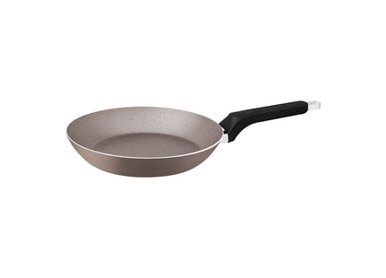Tramontina Milazzo Almond Aluminum Frying Pan with Interior and Exterior Starflon Max Nonstick Coating, 20 cm